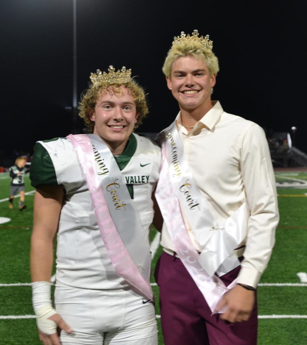 Lee Scott and Andrew Bonfigli Crowned Homecoming Royalty