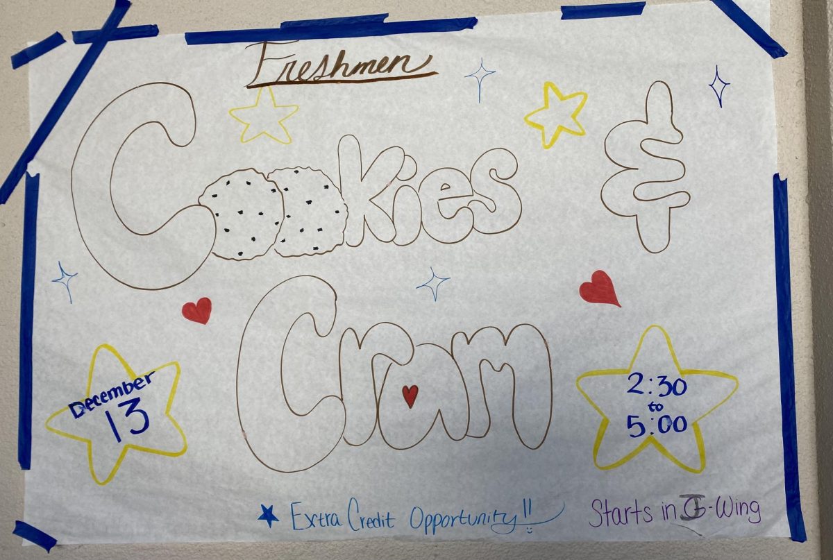 Cookies and Cram poster