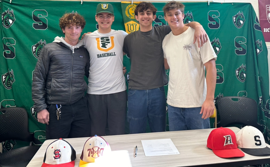 Andrew Bonfigli signing to USF for D1 baseball. 