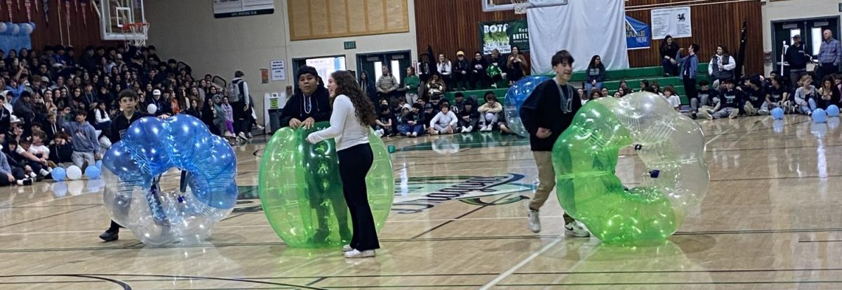 Bubble Soccer player gets replaced