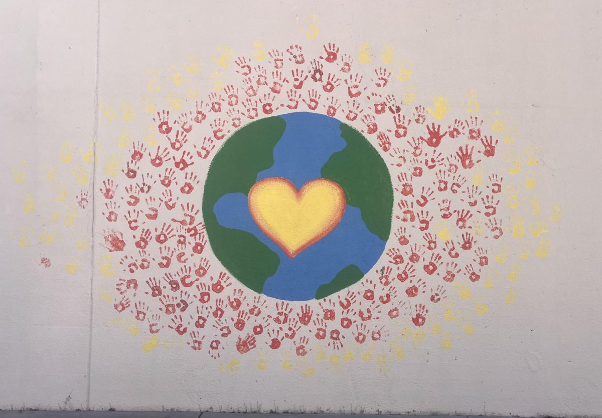 A SVHS mural promoting community and support